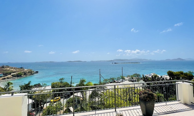 Estate Enighed Villa | Stunning Penthouse W/Ocean View Seconds From Cruz Bay