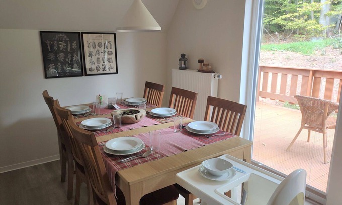 Bad Arolsen House | Stunning private villa for 6 people with WIFI, TV and terrace