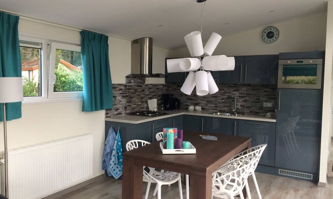 IJhorst House | Stunning private villa for 4 guests with pool, WIFI, TV and terrace