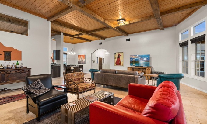 Canoncito House | Stunning Views, Privacy, Dog-friendly Fenced Yard, King Beds, Monthly Discounts.