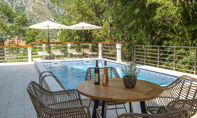 Kotor Apartment | Stylish Apartment With Balcony & Pool Access Near The Historical Town