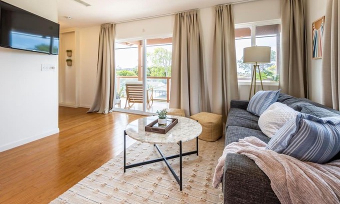 Point Loma Apartment | Stylish Guest House with Ocean & City Views