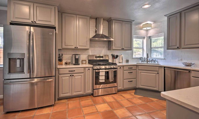 Tech Terrace Cottage | Stylish Home - Walk to Texas Tech University!