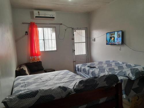 Curio-Utinga House | Suíte com 2 camas de casal para Cop30