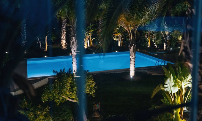 Porto Empedocle Villa | Suite with Pool View