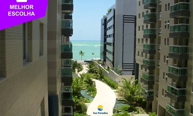 Maceio Apartment | Sun Paradise - Beautiful 4 bedroom beachfront apt