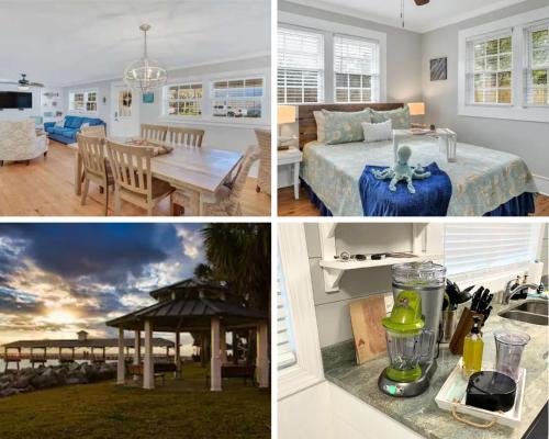 Saint Simons Island House | Sunrise Bliss 3 Bedroom St Simons Island 3 Minutes To Pier