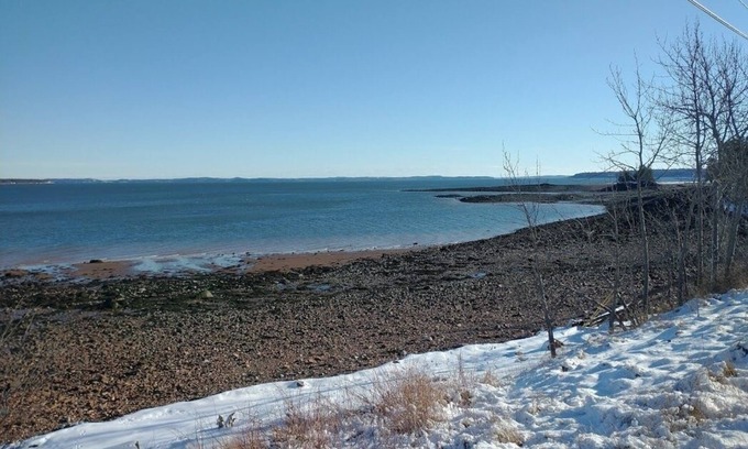 Robbinston House | Sunrise views over Passamaquoddy Bay