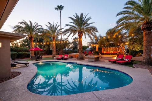 Shea North Estates House | Sunset Palms-Pool, Spa & Sports Court-Scottsdale
