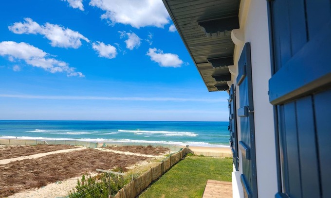 Mimizan-Plage Villa | Superb 1st line Ocean villa - Private beach access