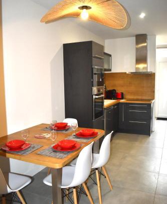 Arthes Apartment | Superbe T2 climatisé avec terrasse et jardin