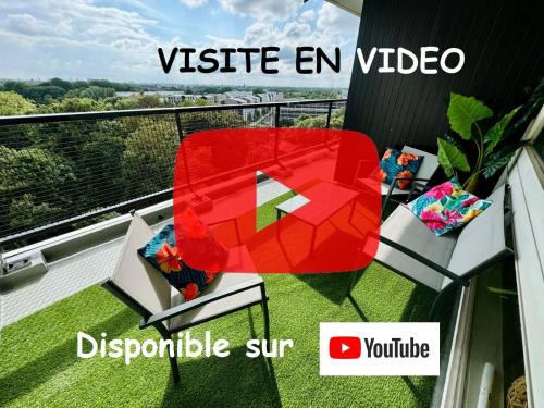 Croix Apartment | Superbe T5 10p 4chs Métro Tramway terrasse parking - visite en vidéo sur YouTube 54OTKQvzlwA