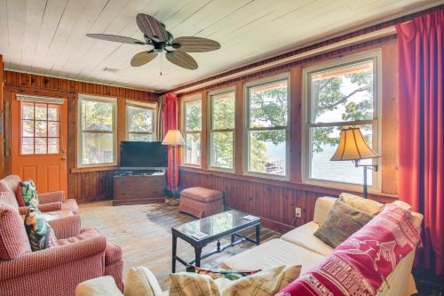 Afton Apartment | Swim Dock and Views Lakefront Afton Vacation Rental