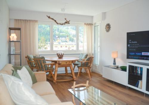 Sankt Moritz-Bad Apartment | SWISSME - Neu-Seeblick-Balkon-Parkplatz-Nahe Bergbahn