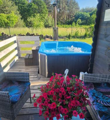 gmina Piotrkow Kujawski Villa | Szary Domek 2 jacuzzi sauna kominek klimatyzacja jezioro basen