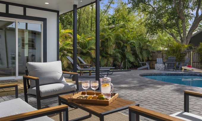 Riverside Heights House | Tampa Getaway | Pool | Game Room | Backyard Oasis