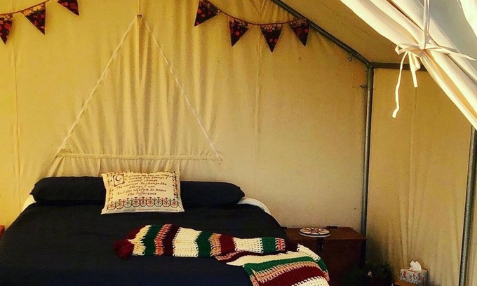 Rehrersburg RV Rental | Tentrr Signature Site - A PA Dutch Dromijn - Coleman Cooking Site