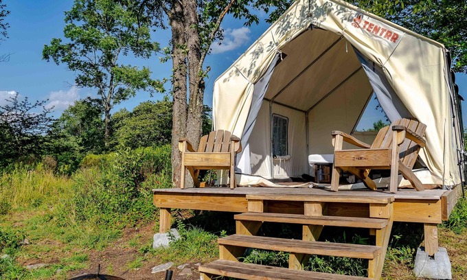 Davis RV Rental | Tentrr State Park Site - WV Blackwater Falls State Park - Site C - Double Camp