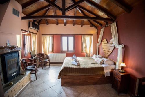 Agios Vlassios Hotel | TERPOU StoneHouse and Suites "Junior Suite"