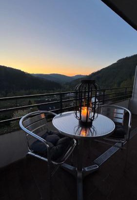 Laddeken Apartment | Teufelsberg Panorama mit Sauna und Bergblick