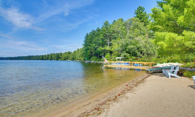 Raymond Cabin | 'The Acres' Panther Pond Cabin w/Beach & Dock!