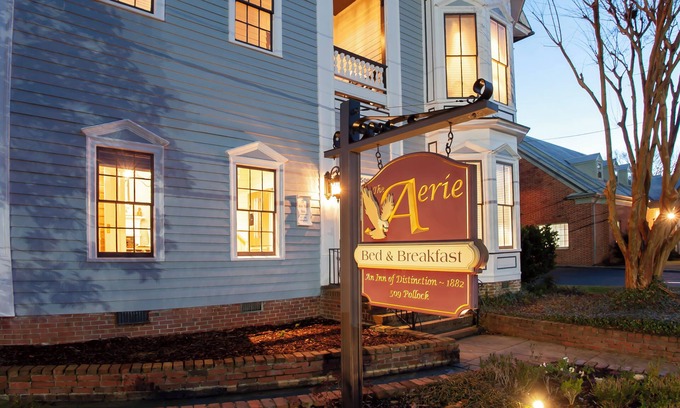 New Bern Bed & Breakfast | The Aerie Bed and Breakfast