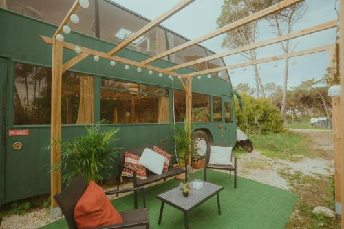 Sao Joao das Lampas House | The Amazing Inácio Bus converted home