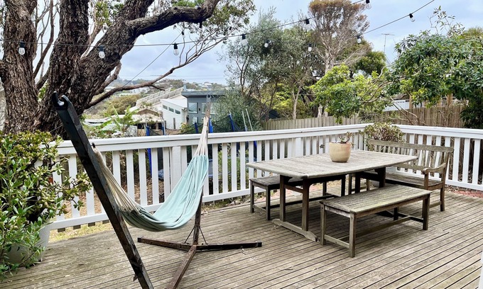 Jan Juc House | THE ANCHORAGE: 3 BR, 1 BA House in Jan Juc, Sleeps 7