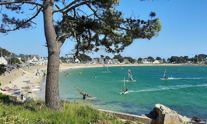 Carnac Apartment | The beach two minutes away, beautiful apartment with private garden and south terrace