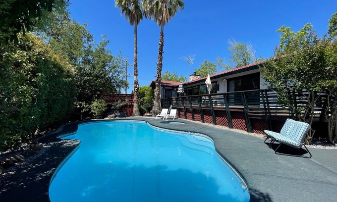 Redding House | {The Cessna Lookout} +Pool +Hot Tub +EV Charger