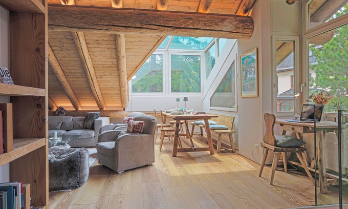 Celerina-Schlarigna Apartment | The Dream - Elegant Apartment, 3 Km from St Moritz