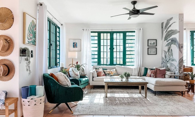 Puerto Rico Villa | The Grotto-Beachfront Boho Villa in Rincón