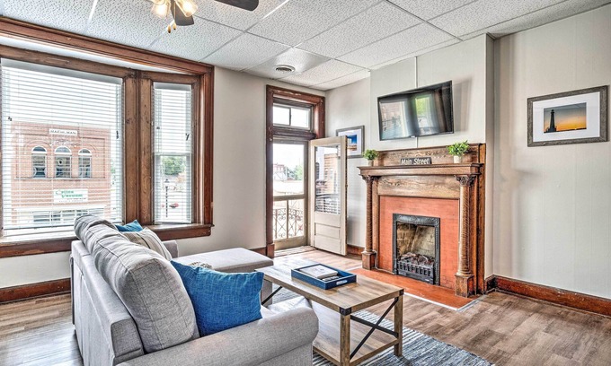 Celina Apartment | The Loft at Grand Lake - In the Heart of Downtown Celina, Steps from the Lake