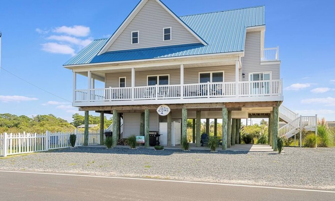 Chincoteague House | The Porpoise of Life - Spectacular Brand New Waterfront!