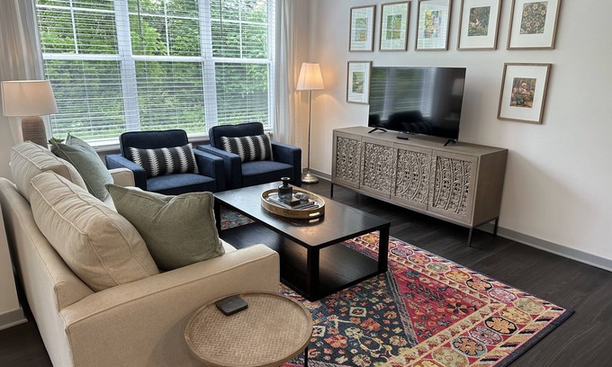 Tuttle West Apartment | The Presidential Suite | Walk-In Shower | Gated!