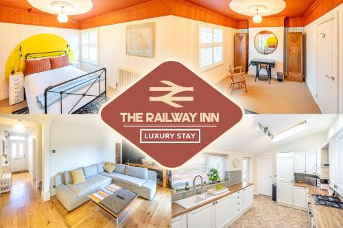 Milton Keynes Apartment | The Railway Inn MK 3 Bedroom Luxury Stay Sauna, Jacuzzi, Parking & Wi-Fi