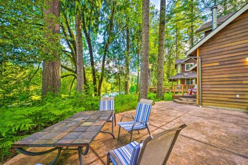 Leaburg House | The River House with Deck, on McKenzie River!