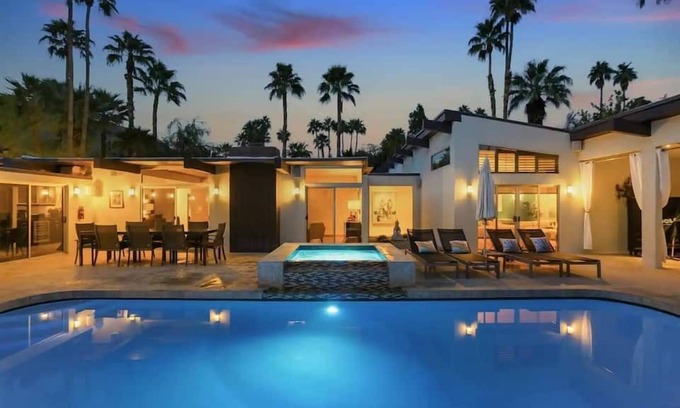 Vista Las Palmas House | The Rose House Palm Springs