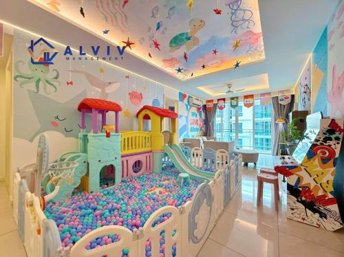 Bunga Paya Pantai Apartment | The Shore Kids Wonderland I Family 6-10pax I Kids Friendly I JonkerSt by Alviv Management