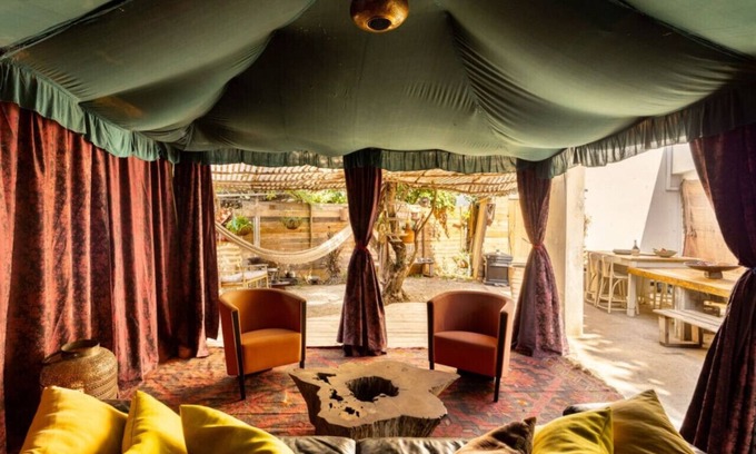 Caesarea RV Rental | The Sultan's Tent at Caesarea by Sea N' Rent