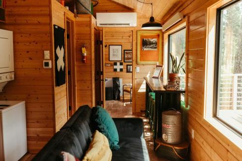 Lakeside House | The Tree Haus A Montana Tiny Cabin Forest Retreat