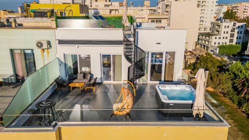 Durres Apartment | The Ultimate Jacuzzi Penthouse by PS