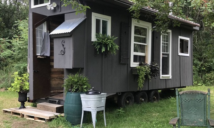 Argyle House | The Wanderers cozy Tiny House off-grid cabin on wheels