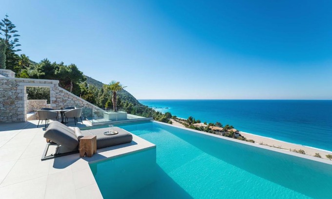 Agios Nikitas Villa | THE WAVE TWIN VILLA 2 KATHISMA BEACH Lefkada