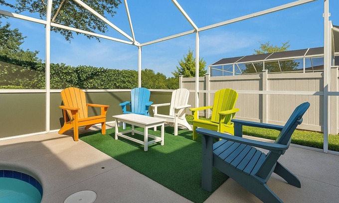 Florida Pines House | Themed Pool Villa w/Game room near Disney Parks