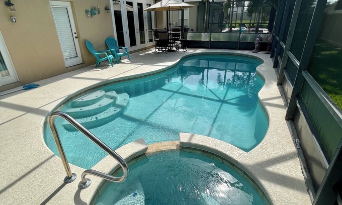 Marbella Villa | This Oasis is yours for a relaxing, quiet time. Enjoy all Florida has to offer!