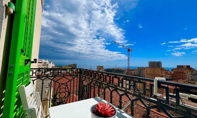 Beausoleil House | This townhouse is a 1 bedroom(s), 1 bathrooms, located in Beausoleil, Provence-Alpes-Côte d'Azur.