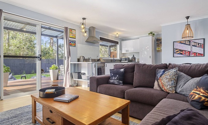 Eggs and Bacon Bay House | Three Beaches - chic eco home a moment from the beach in pristine Tasmania