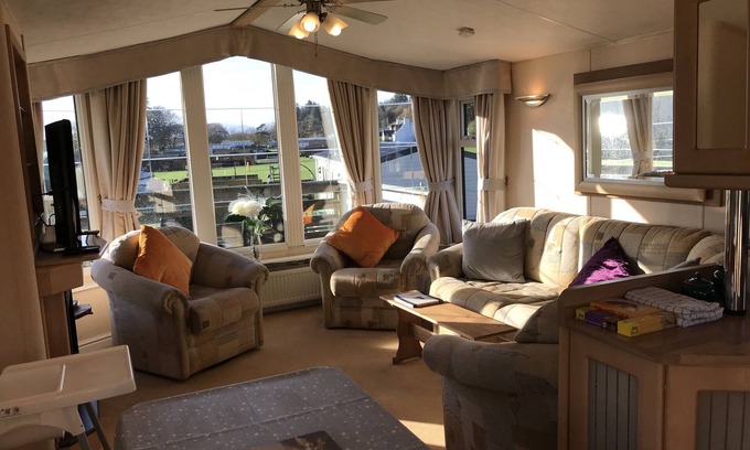 Balminnoch Ski Chalet | Three Lochs Holiday Caravan for Families & Couples