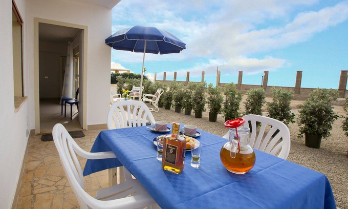 Castroreale Terme Apartment | Three-room apartment 20 meters from the beach of Terme Vigliatore